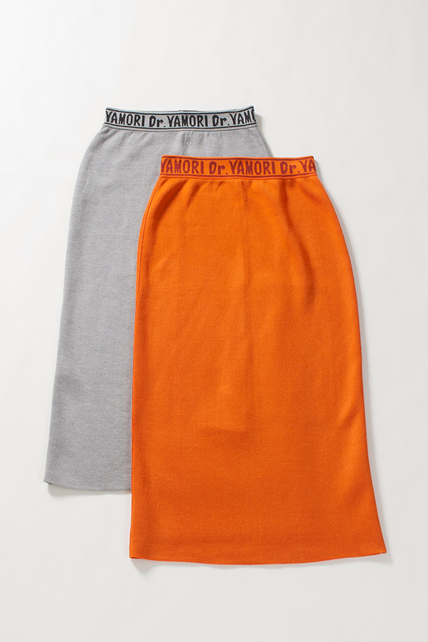 リバーシブル ロングスカート[Reversible long skirt]