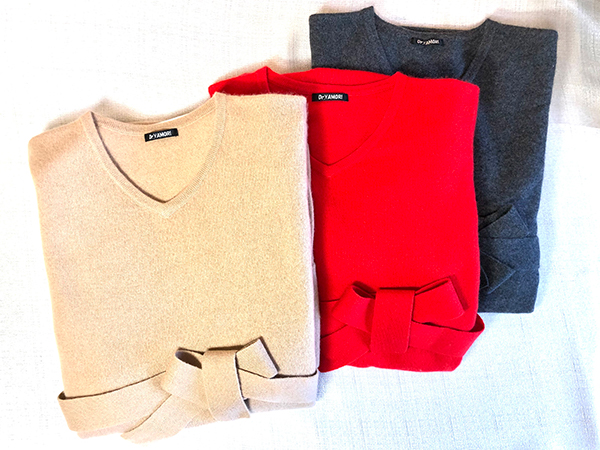 カシミアワンピース Cashmere Dress Dr Yamori